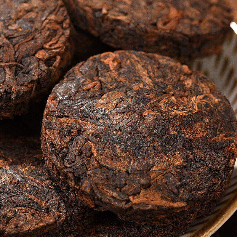 Linglong Cake Tea Pu'er Mature Tea Cake Head Spring Tea Aged Ripe Pu'er Tea 500g Secondary image