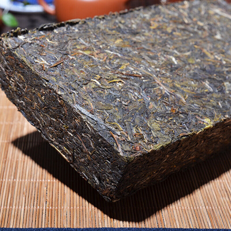 Yunnan Pu'er Tea Tea Ban Zhang Antient Tree Large Tea Bricks 1000g/2.2lb