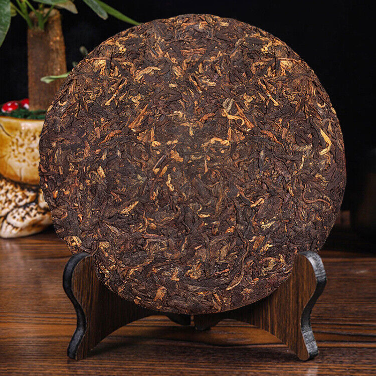 Pu'er Tea Cake Yunnan Qizi Cake Tea Aged Pu'er Banzhang Ancient Tree Ripe Tea Secondary image