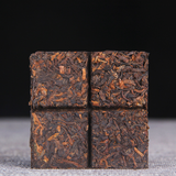Cooked Tea Class Seal Golden Bud Ancient Tree Tea 36g * 10 Pu'er Tea Brick Old