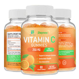 Vitamin C Vegan Gummies Natural Orange 60 Vegan Capsules