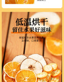 Fruit Tea Blend with Freeze-Dried Fruits Kumquat Snow Pear Hot Orange Tea