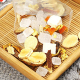 Tangerine Peel Monk Fruit Herbal Tea 12x10 Pyramid Bags Natural Blend