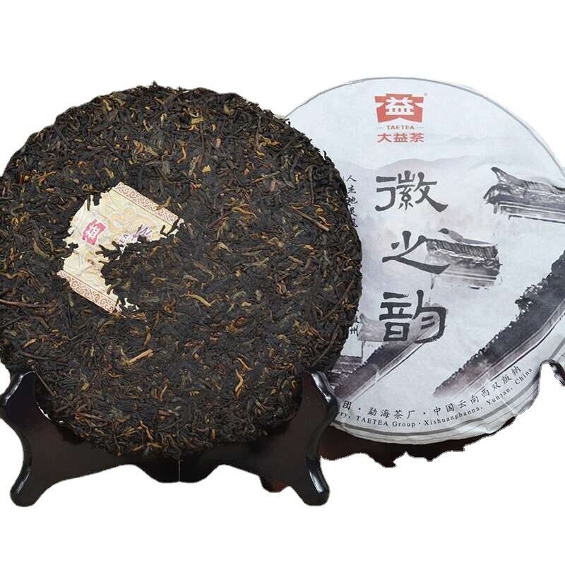 357g Hui Zi Yun Yunnan Menghai Tea Factory Taetea Ripe Puer Tea Pu Erh Main image