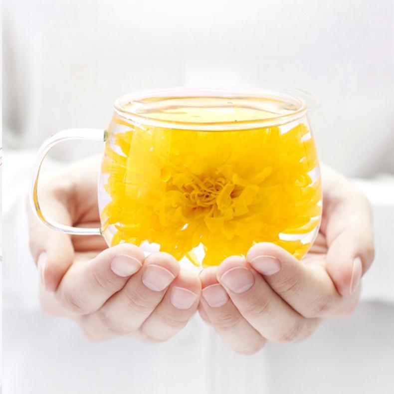 4 Pcs Organic Chrysanthemum Herbal Tea Golden Chrysanthemum Tea