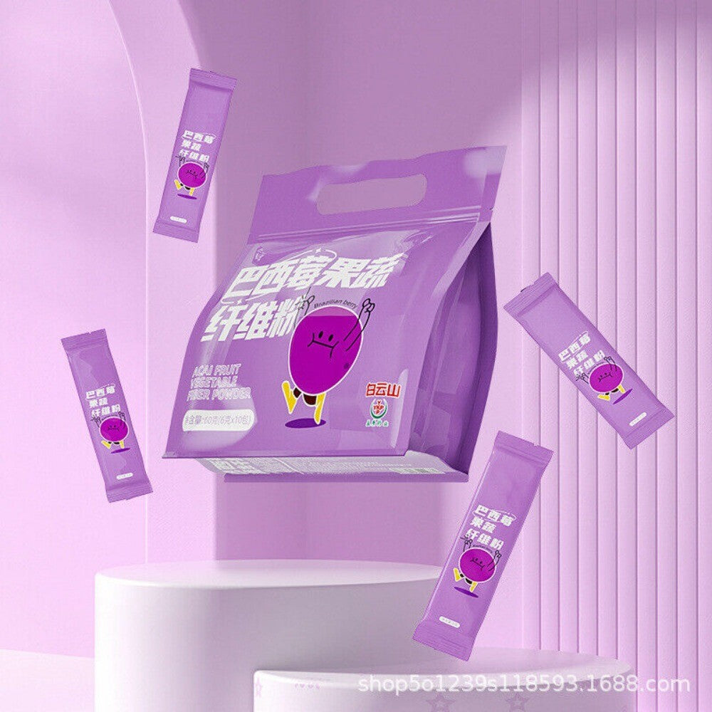 Acai Berry Powder Superfruit Blend with Vegetable Fiber Herbal Tea Premium