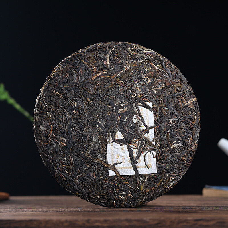 357g Yunnan Pu-erh Tea Yiwu Mint Ho-Tang Ming Qian Raw Tea Seven Seed Cake Secondary image