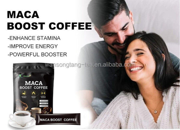 Max Man Power Maca Energy Coffee tongkat Herbal instant Maca coffee 10g*15bags