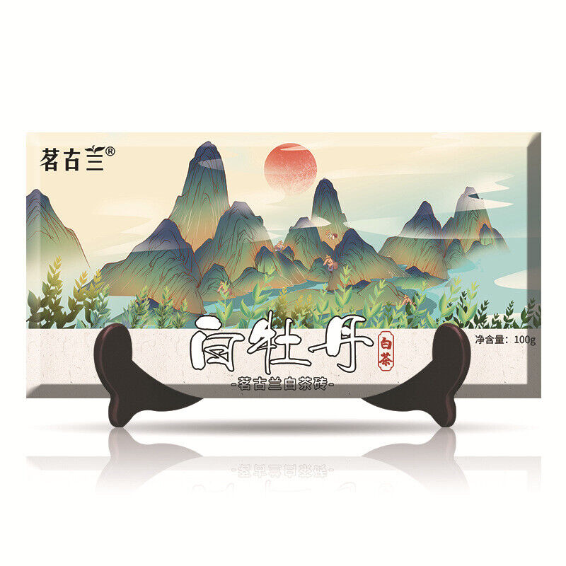 Minggulan White Peony White Tea Brick Strong Aroma Pure White Tea Brand Tea 100g Main image
