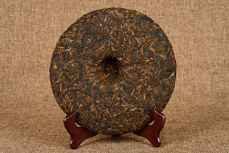 357g Yunnan Pu'er Ripe Tea Jingmai Mountain Seven Cakes Ripe Tea Pu'er Tea