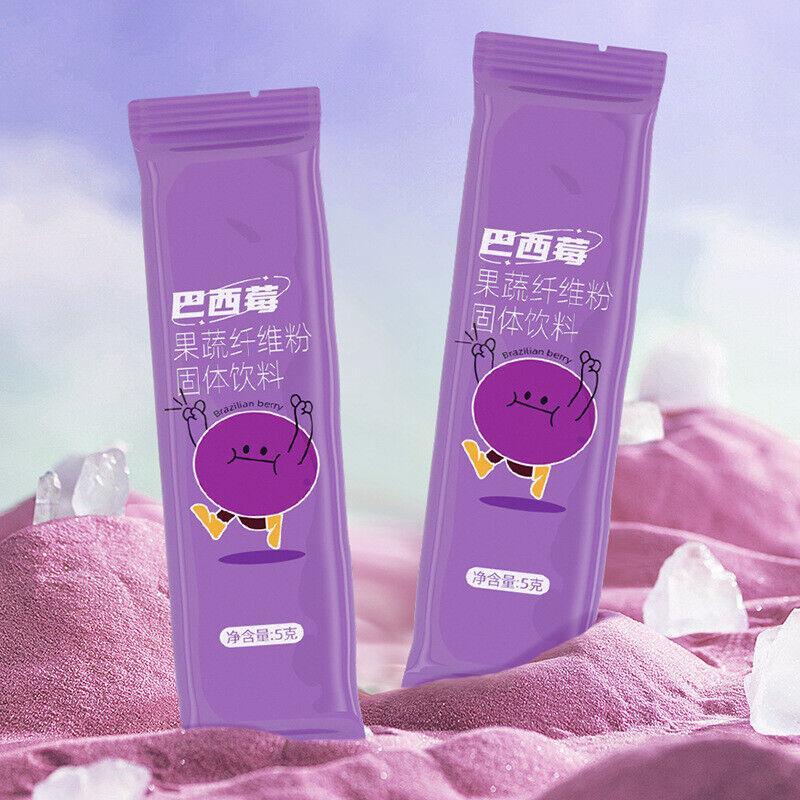 Anthocyanin dietary fiber Acai berry fruit and vegetable powder meal replacement