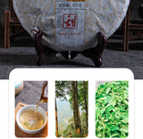 Premium Yunnan Pu-erh Raw Tea 357g Early Spring Golden Leaves Bulang Mountain