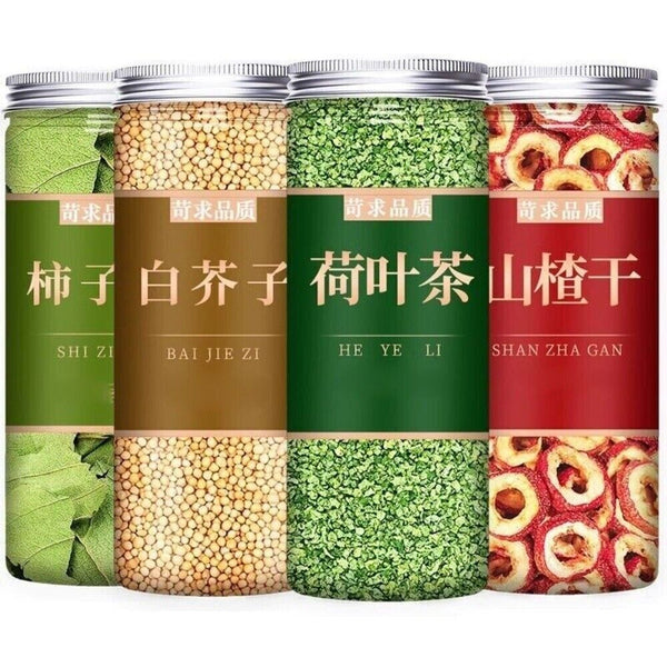 Persimmon Leaf Hawthorn Tea Frost Powder Healthy Herbal Infusion Natural Blend
