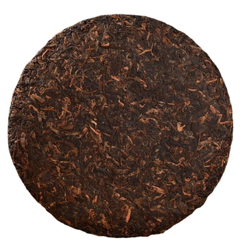 TeaBig Tree Golden Bud Black Tea Natural 357g Yunnan Old Pu-Erh Cooked Tea Cake Main image