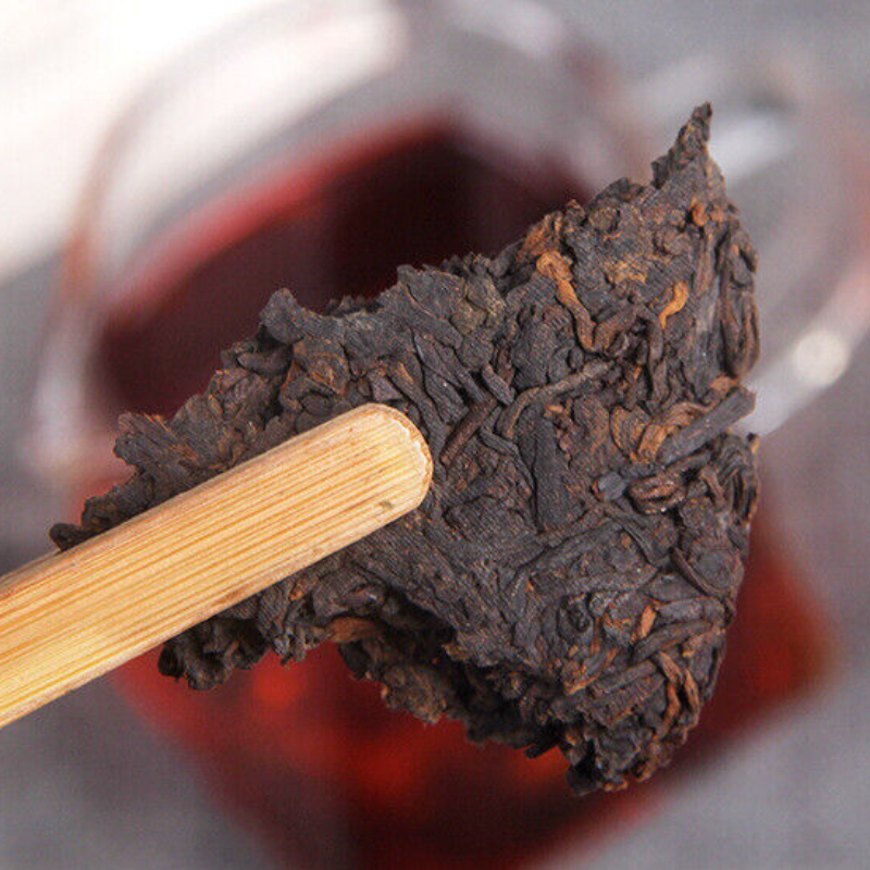 Top Yunnan Seven Seed Cake 0658 Puerh Ripe Tea Classic Aged Old Ripe Tea 357g