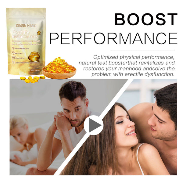 Premium Prostate Herbal Capsules - Relieve Men's Discomfort and Nourish Kidney