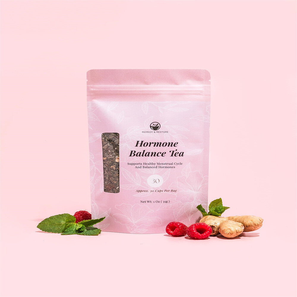 Hormone Balance Tea – Herbal Blend for Hormonal Health & Wellness | 20 Tea Bags