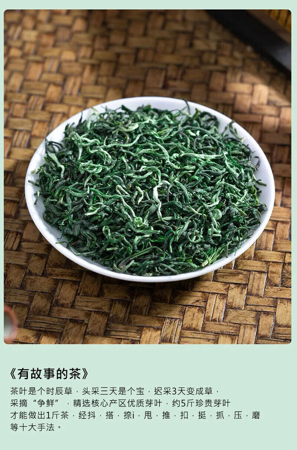New Green Tea Early Spring Organic Green Tea China Huangshan Maofeng Tea