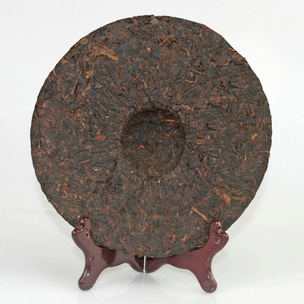 Old Banzhang Ancient Tree Fermented  Puerh Tea CakePuerh Ripe Tea Cake 357g