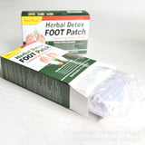 Detox Slimming Wormwood Bamboo Charcoal Foot Patch Herbal Detox Foot Patch 30pad