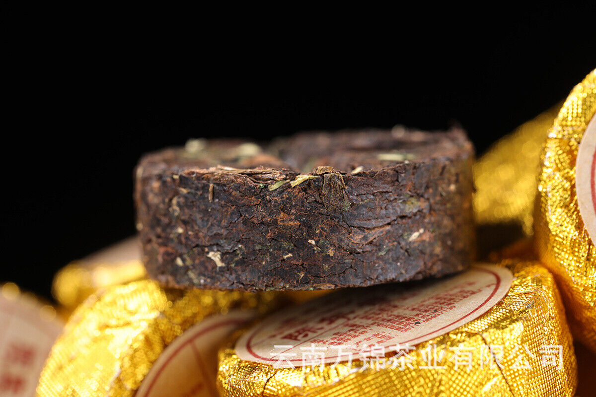 Yunnan Puer Small Tuocha Ripe Tea Original Mini Tuocha Small Round Tea Cake 500g