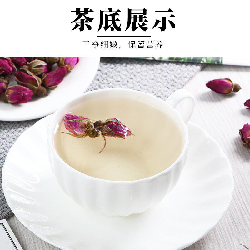 Scented Tea, Roses Tea, Dried Herb Tea Roses, Double Petals, Round Canned Roses Secondary image