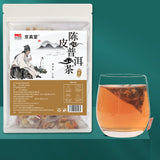 Chenpi Pu-erh Tea Triangle Bags Herbal Tea Blend with Orange Peel and Black Tea