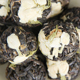 Ancient Tree Flower Pu-erh Tuocha  Yunnan Jasmine Pu'er Dragon Ball Raw Tea 500g