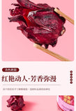 Premium Dried Roselle Hibiscus Flowers - Whole Buds for Hot/Cold Brew