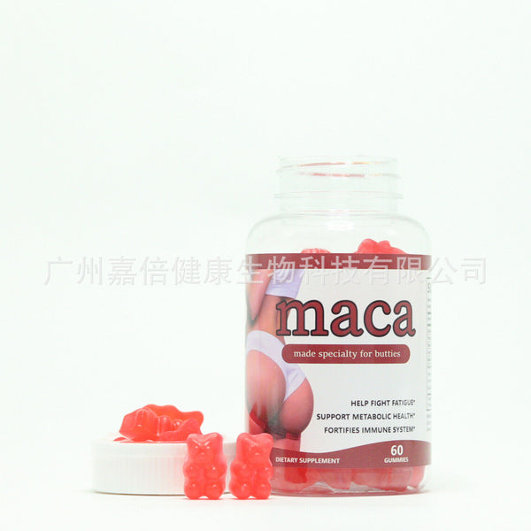 100 % Maca-Wurzel plus Po-straffende BBL-Gummies zur Po-Hüfte-Vergrößerung