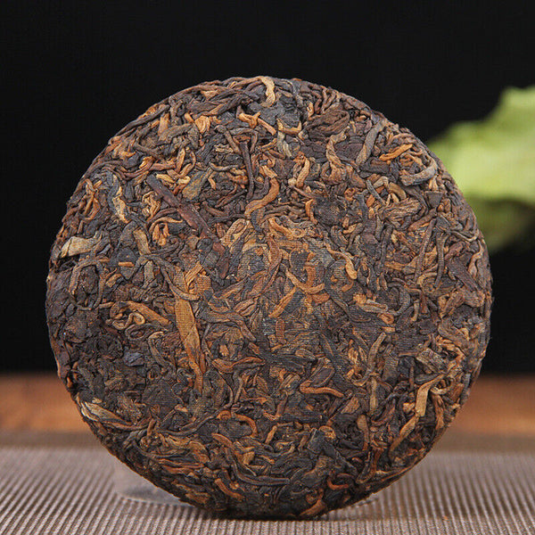 100g Pu'er tea cake Brown Mountain seven cakes round tea ripening small cake tea