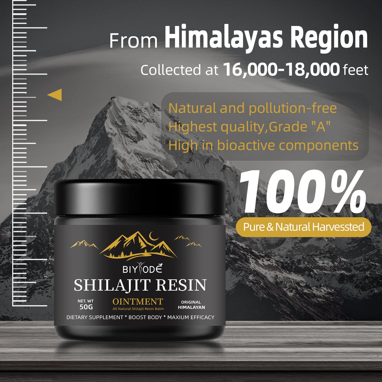 Stock Shilajit Resin Shilajit Resin 50g Shilajit Resin Paste Secondary image