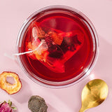 Natural Organic Beauty Health Tea Plum Hawthorn Poria Tea Apple Rose Roselle Tea