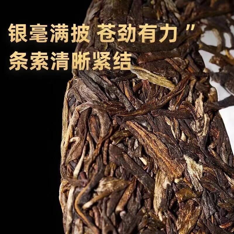 Yunnan Banzhang Ancient Qiao Mu Round Artisan Handcrafted Pu'er Tea 357g/12.59oz