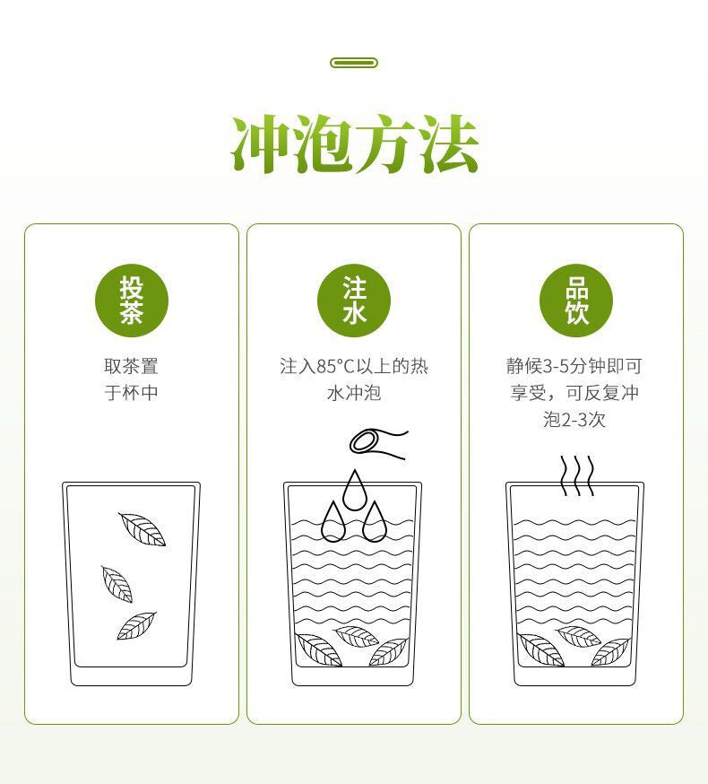 Pre Qingming Guava Green Tea Fresh Floral Aroma Easy Brew Bags Natural