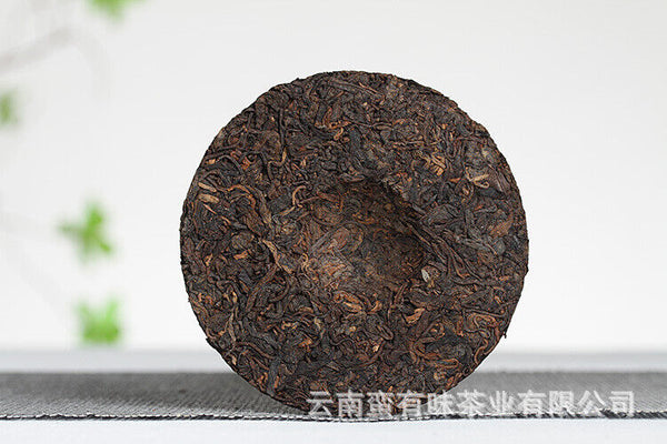 Yunnan Pu'er Tea Big Tree Old Tree Tea 100g Brown Ripe Cake (Chong)