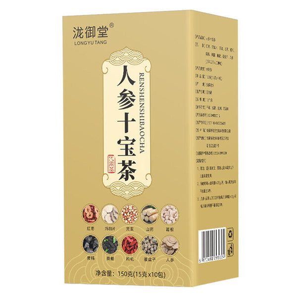 Ginseng and Polygonatum Ten Treasures Tea 300g Bag Live Stream Special