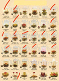 Organic Green Tea Base Blooming Flowering Tea Art Tea Ball Flowering Tea 20pcs