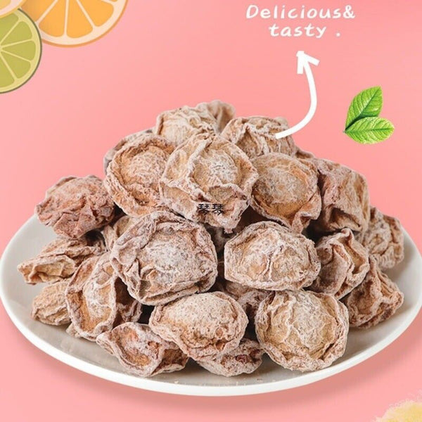 Jiuzhi Preserved Plums in 50g/250g Packs Sour Salty  Flavored Dried Fruit Snacks