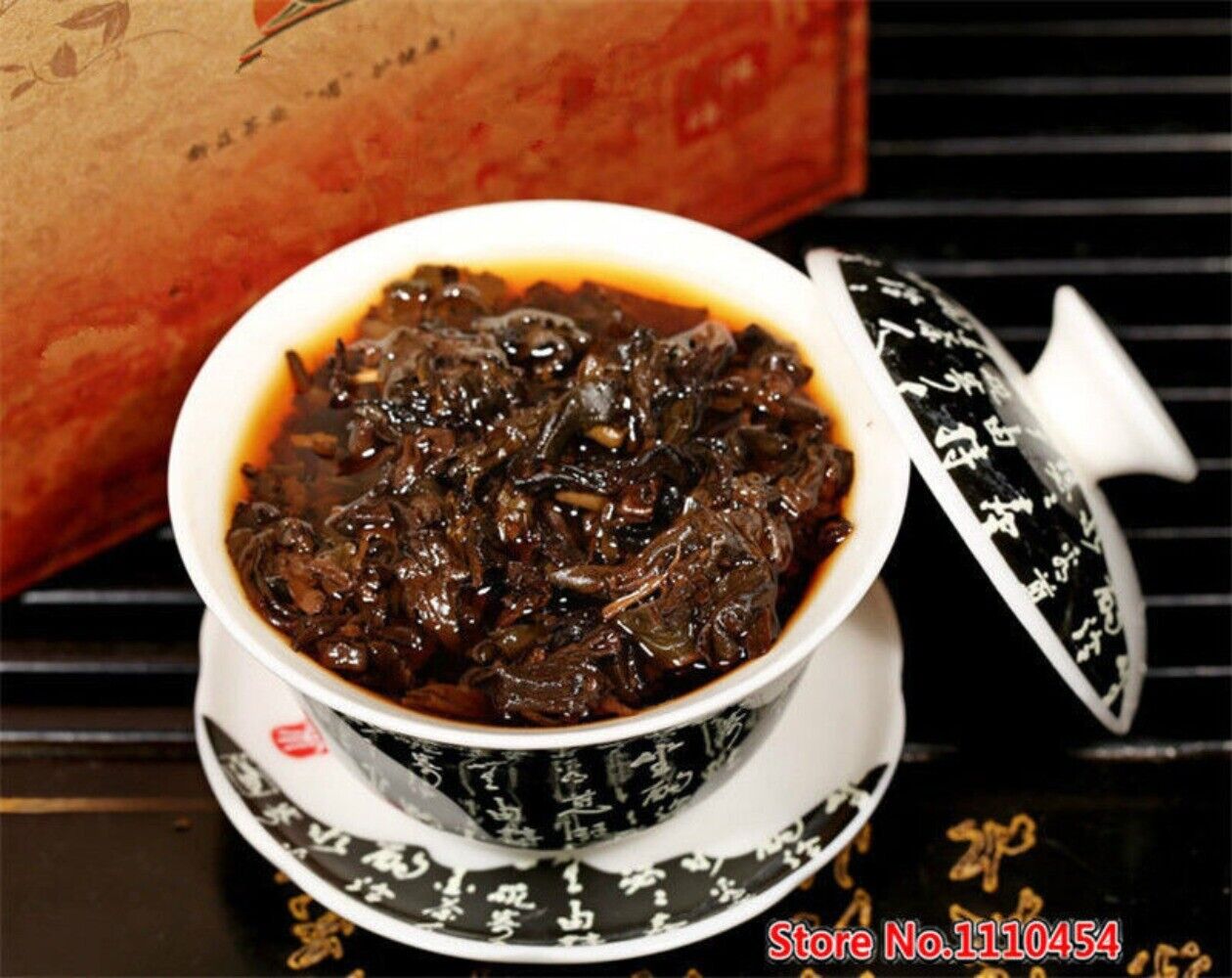 2008 Ripe Puerh Tea Brick 100g Aged Ancestor Antique Shu Puer Premium Secondary image