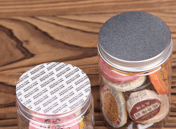 Yunnan Glutinous Rice Fragrant Raw and ripe Pu-erh Tea -Small Tea Cake13pcs/can