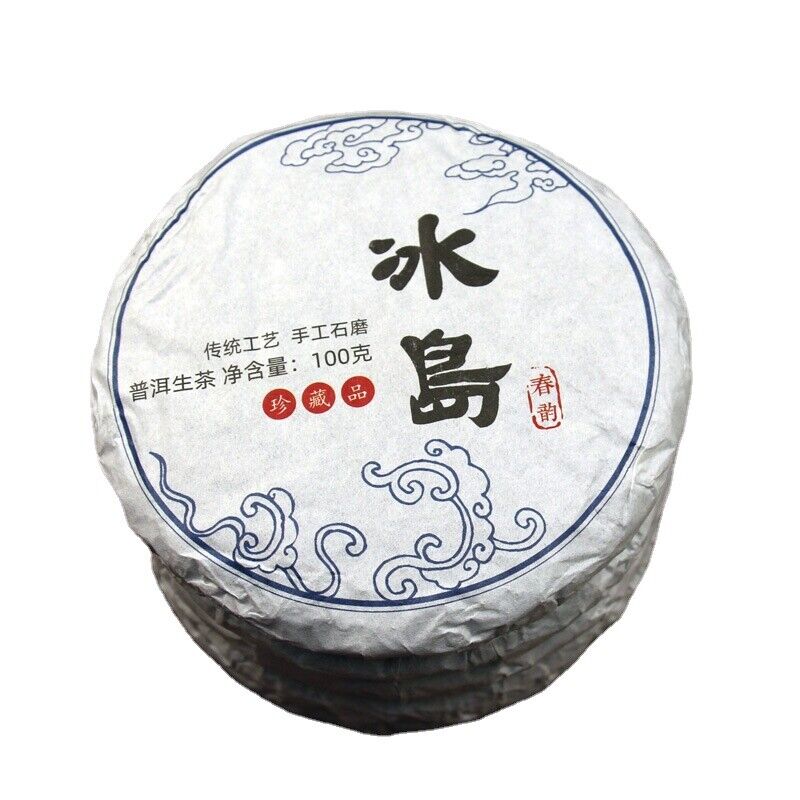 100g Icelandic Spring Rhythm Pu-erh Tea Raw Cakes 10 cakes mention bamboo shoot Main image