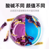 Getrocknete Schmetterlingserbsenblüten –Natürliche Blüten für Tee und Dekoration