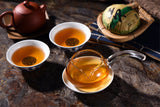 100g Yunnan Old Tea Tree Puer Tea Cakes Shen Pu'er Tea Cake Raw Pu-erh Green Tea