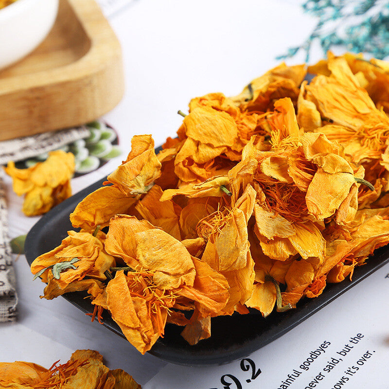 Bulk Herbal Tea for Relaxation and Wellness Fresh Dried Golden Lotus Flowers