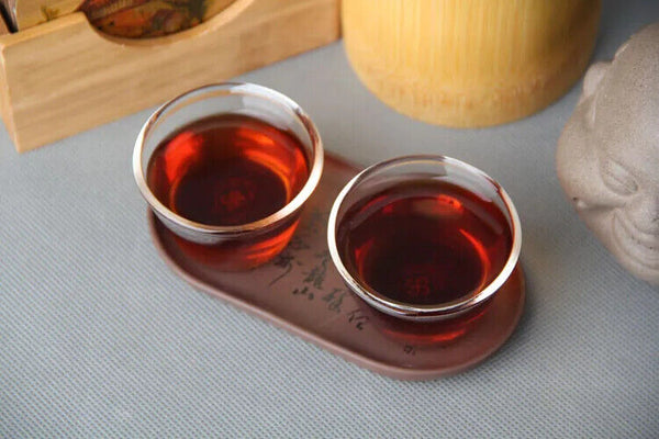 Pu'er Tea Banzhang Jin-ya Pu'er Seven-seed Cake Tea Jin-ya Mature Tea 357g