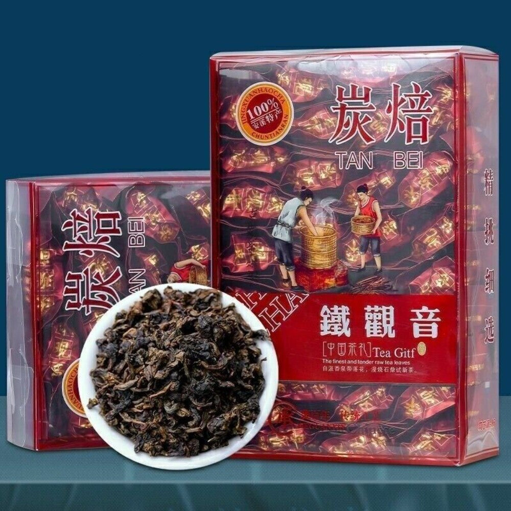 Dragonfly Head Black Oolong Tea Rich Roasted Flavor Premium Loose Leaf Main image