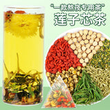 Tea for Heat Relief & Detox - Herbal Tea Lotus Seed Heart & Honeysuckle