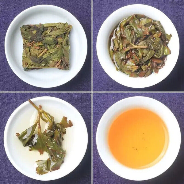 Zhang Ping Shuixian Oolong Tea Flower Fragrance Compressed Oolong Tea Cake