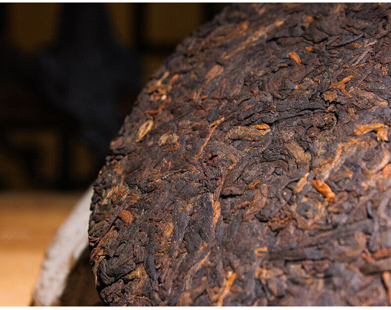 Puerh Ripe Tea Old Banzhang Ripe Tea Cake 357g Pu'er Tea Yunnan Pu'er Tea Cake